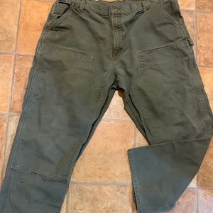 Carhartt double knee pants 42x30